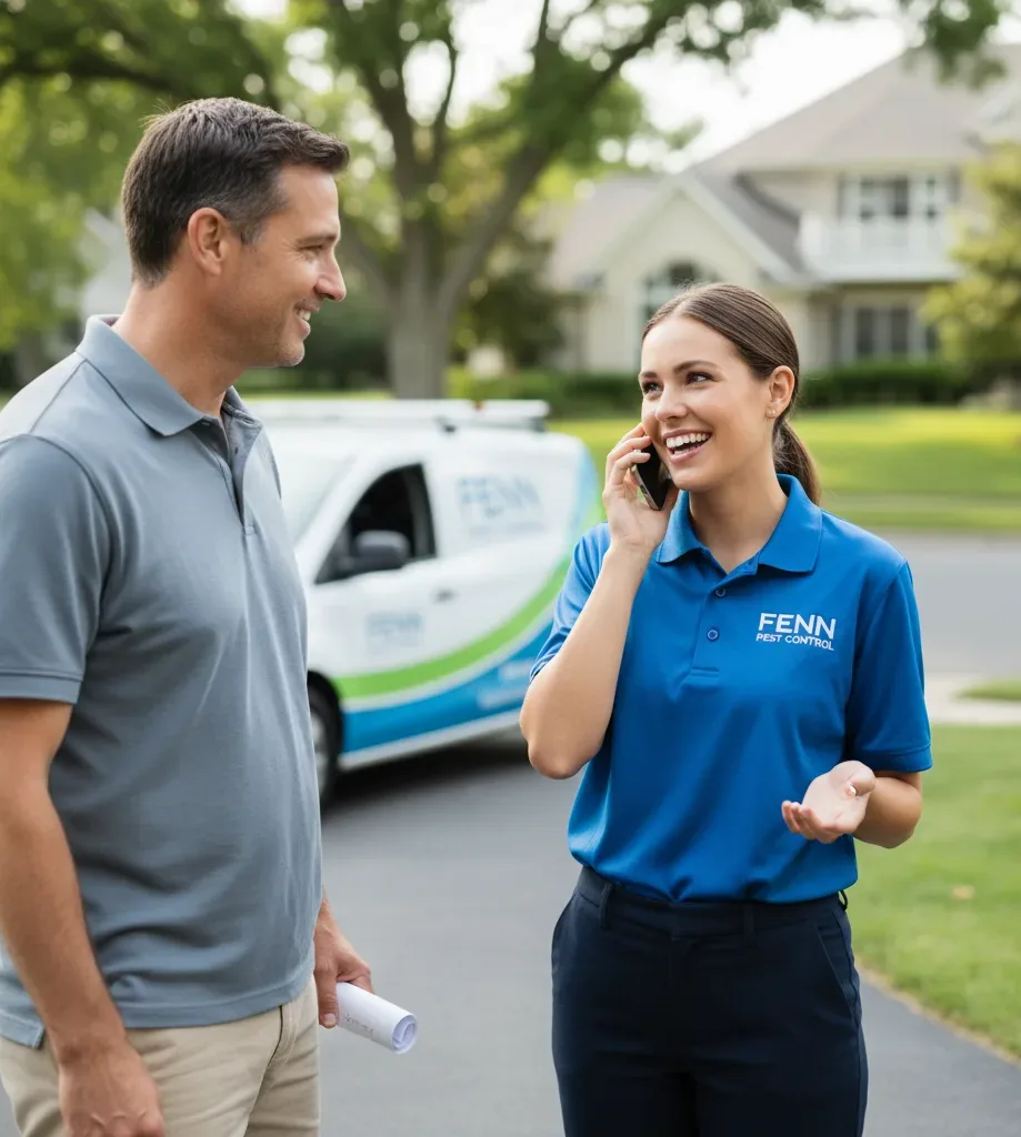 Fenn Pest Control customer support in Leland